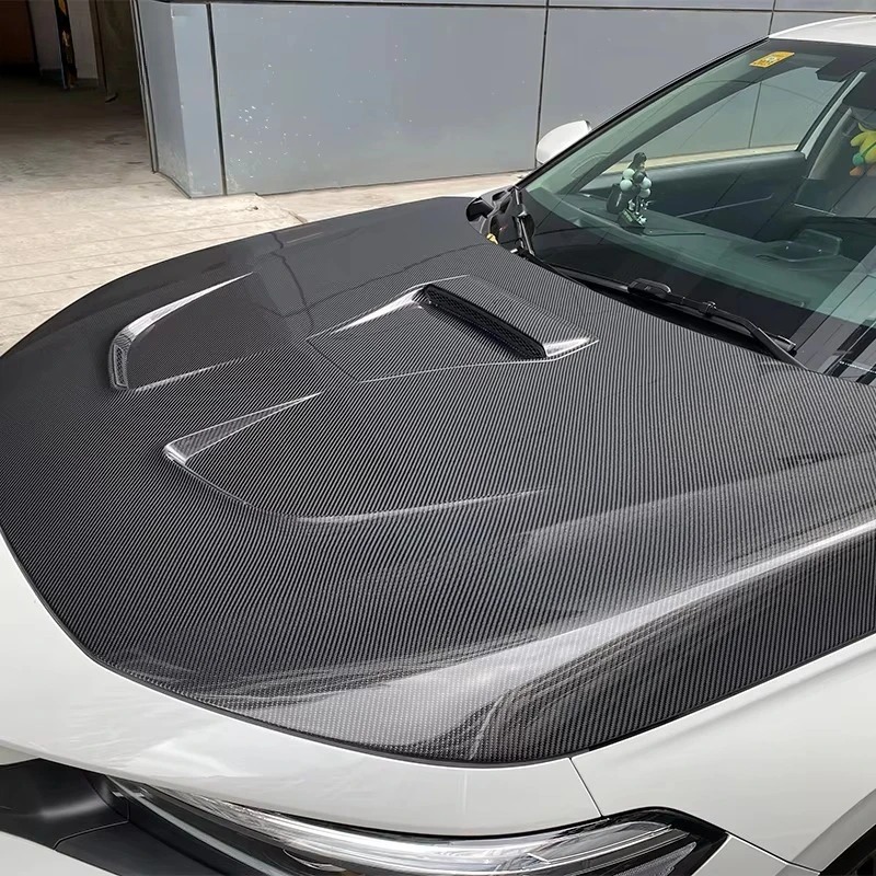 RR Style Carbon Fiber Front Engine Cover 11th Gen New Condition Carbon Front Hood Bonnet